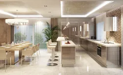 How to combine kitchen and dining room design