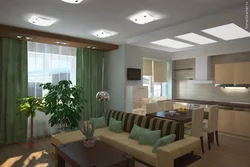Як сумясціць кухню і сталовую дызайн