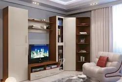 Современные стенки в гостиную фото с шкафом для одежды