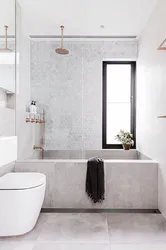 Concrete bathroom design