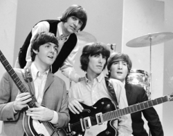 Mətbəxdə beatles-ın şəkli