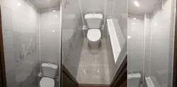 Toilet design in an apartment photo pvc