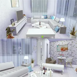 Yataq otağı sims dizaynı