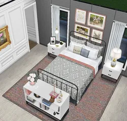 Bedroom sims design