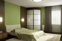 Corner bedroom design photo