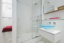 Әйнек фотосы бар ваннаға арналған ванна
