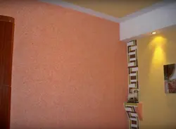 Жидкие Обои На Стене Фото В Квартире Дизайн