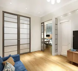 Photo of apartments with a walk-through room in Khrushchev