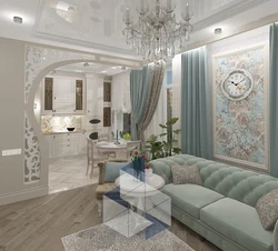 Ошхона Ҳуҷраи Истиқоматӣ Дохилӣ Классикии Муосир