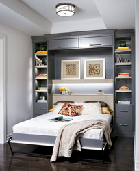 Wardrobes In A Small Bedroom Design Photo