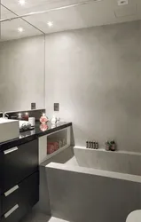 Microcement in the bathroom design