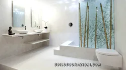 Microcement in the bathroom design