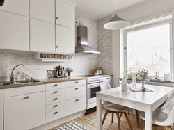 White Scandi Kitchen Design