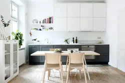 White scandi kitchen design