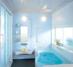 Small bathroom lighting design