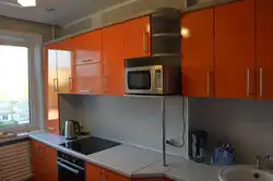 Kitchen design with recess