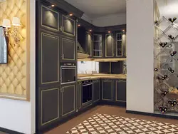 Дизайн кухни с углублением