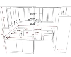 Oshxonaning ichki diagrammasi