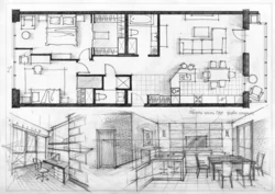 Kitchen Interior Diagram