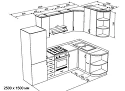 Oshxonaning Ichki Diagrammasi