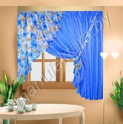 Curtains for the kitchen photo new items beautiful