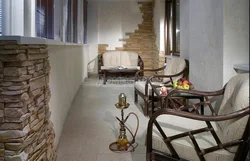 Decorative Stone Finishing Loggia Photo