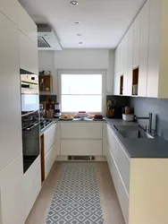 Kiçik U formalı mətbəx dizaynı