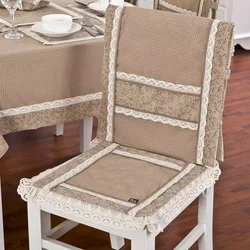 Sew chair covers for the kitchen photo