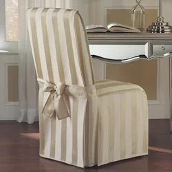 Sew chair covers for the kitchen photo