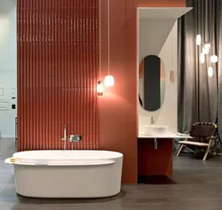 Terracotta bathroom photo