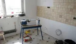 Mətbəx təmirinin addım-addım fotoşəkili
