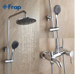 Faucet and shower for bathroom photo