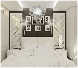 Bedroom Design With Mirror On The Wall
