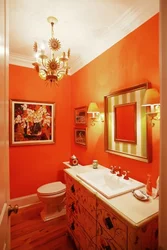 Terracotta bathroom photo