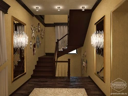 Hallway design on the second floor
