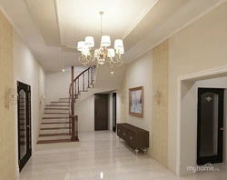 Hallway design on the second floor