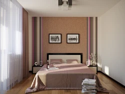 Renovation wallpaper in the bedroom design photo