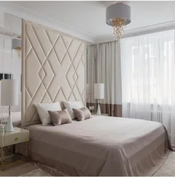Тарҳи headboard бистар дар хоб акс сабки муосир