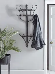 Modern hangers in the hallway wall photos