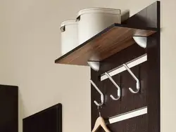 Modern hangers in the hallway wall photos