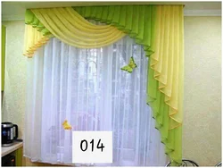 Mətbəx fotoşəkili üçün tikiş tülü