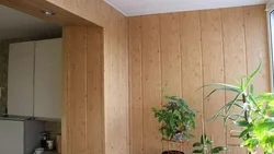 Анҷом додани ошхона бо панелҳои MDF тарҳи акс