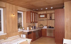 Асүйді MDF панельдерімен аяқтау дизайн фотосуреті