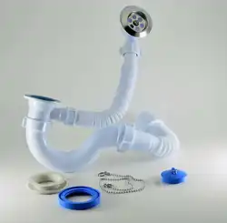 Bathroom siphon photo