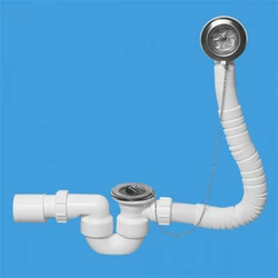 Bathroom siphon photo