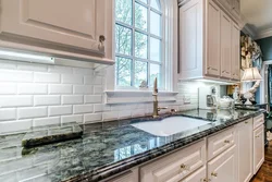 Kitchen design with hog apron