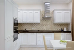 White kitchen light countertop photo