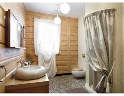Bath in the country house photo