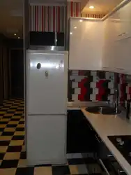 Спрятать напольный котел на кухне фото