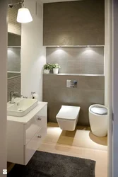 Installation in the bathroom interior
